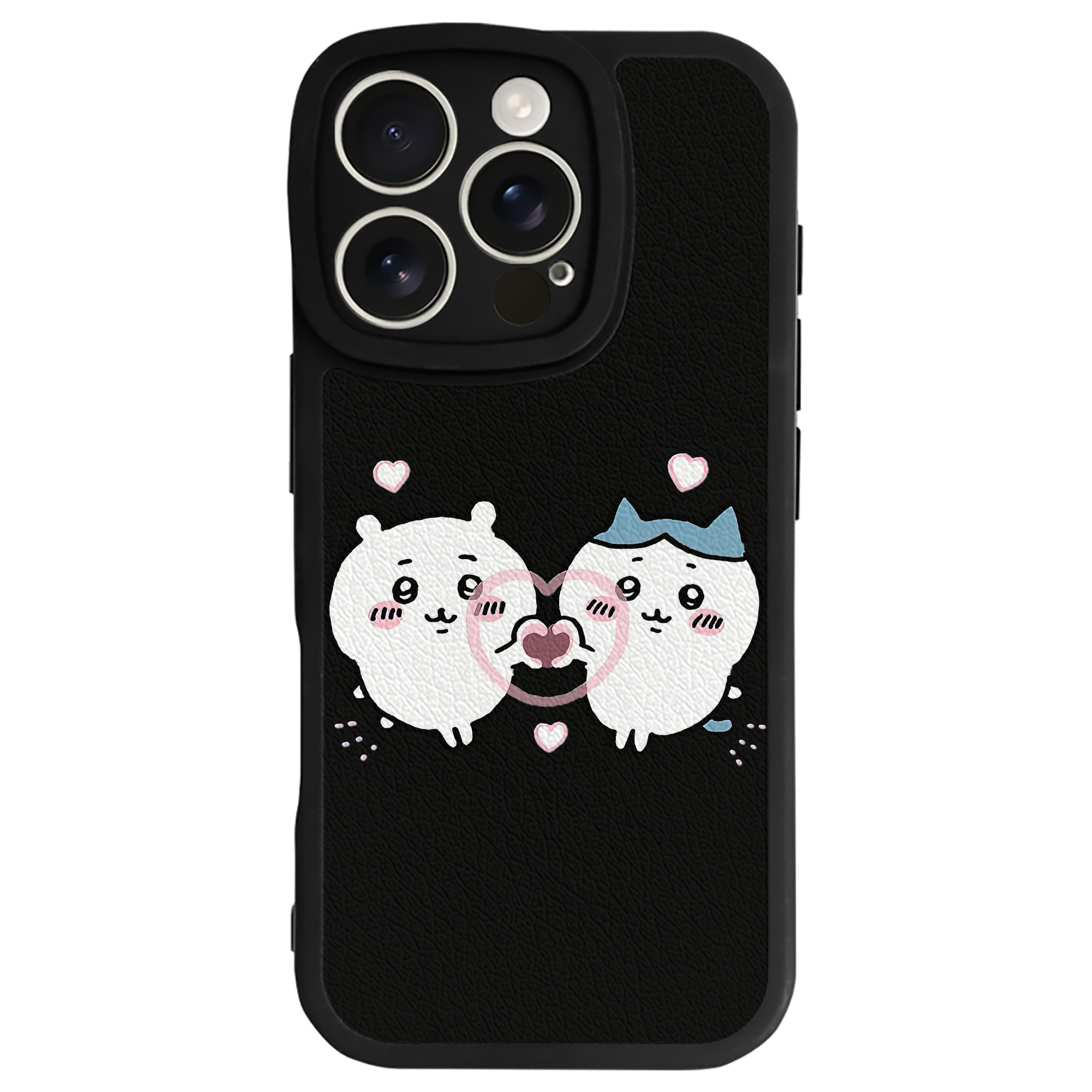 （画像用） ちいかわ ちいかわ Chii-kawa chiikawa 【iPhone 16シリーズ対応】シリコンスマホケース（レザー調） 材質：シリコン
